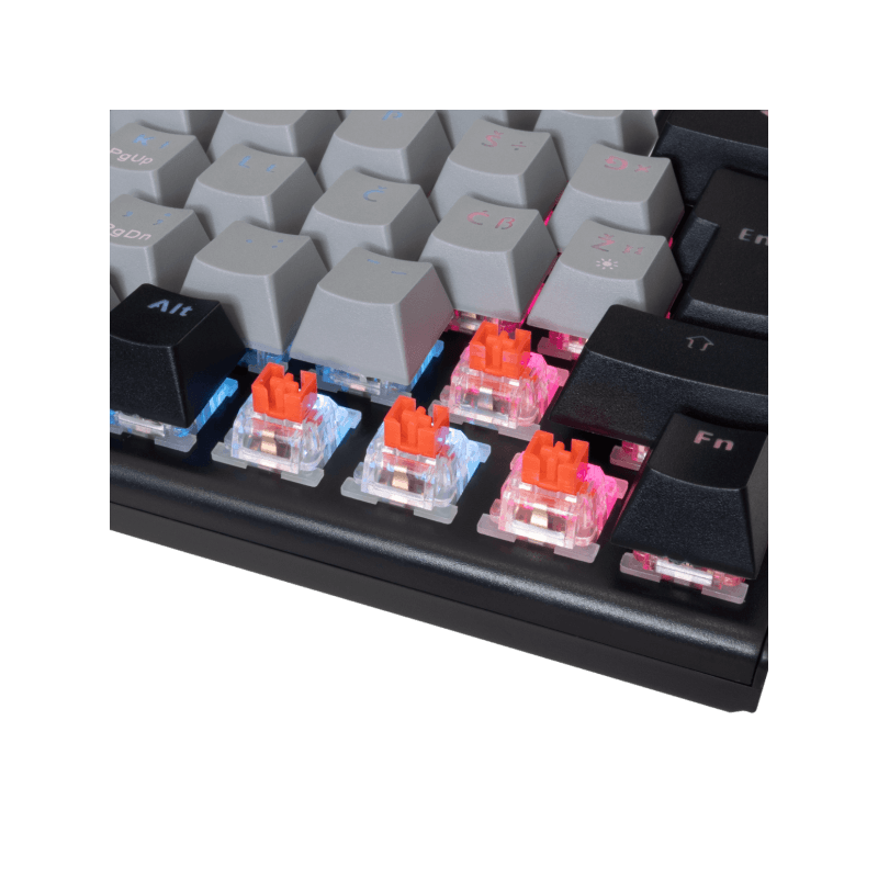 White Shark Tastatura GK-002712V2 WAKIZASHI-2 / Sivo-crna HR-RED.SW - Image 3