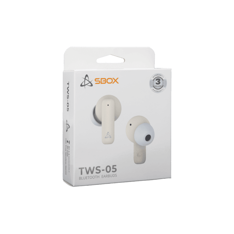 SBOX EARBUDS Slušalice + mikrofon Bluetooth EB-TWS05 Beige - Image 7