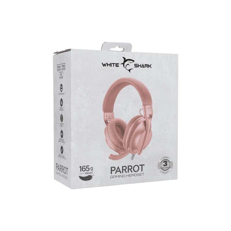 White Shark HEADSET GH-2440 PARROT Pink - Image 10