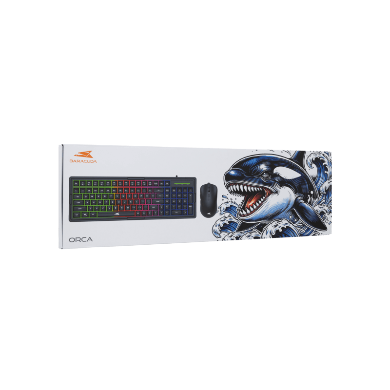 Baracuda TASTATURA+MIŠ BGC-011 ORCA Crna - Combo - Image 4