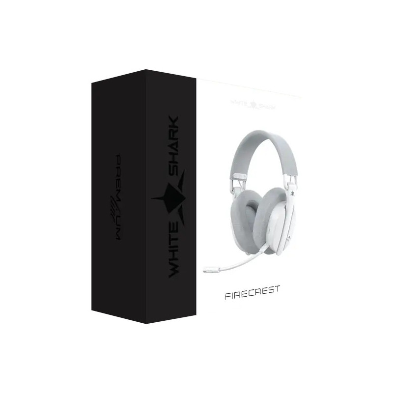 White Shark PL HEADSET WGH-2444 FIRECREST / Bijele - Wireless - Image 7