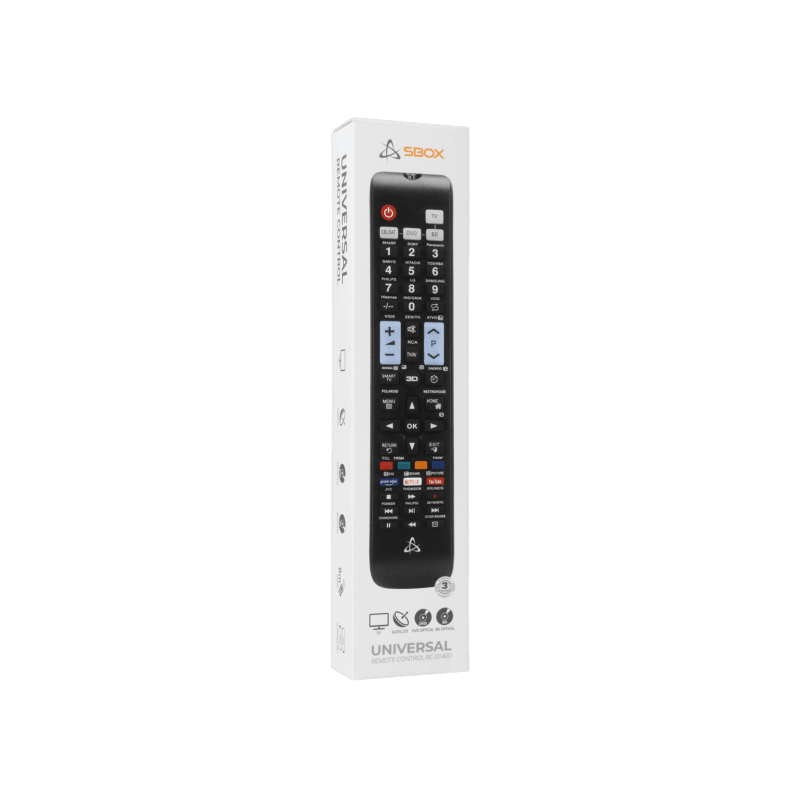 SBOX UNIVERZALNI DALJINSKI RC-01400 4u1 - Image 3