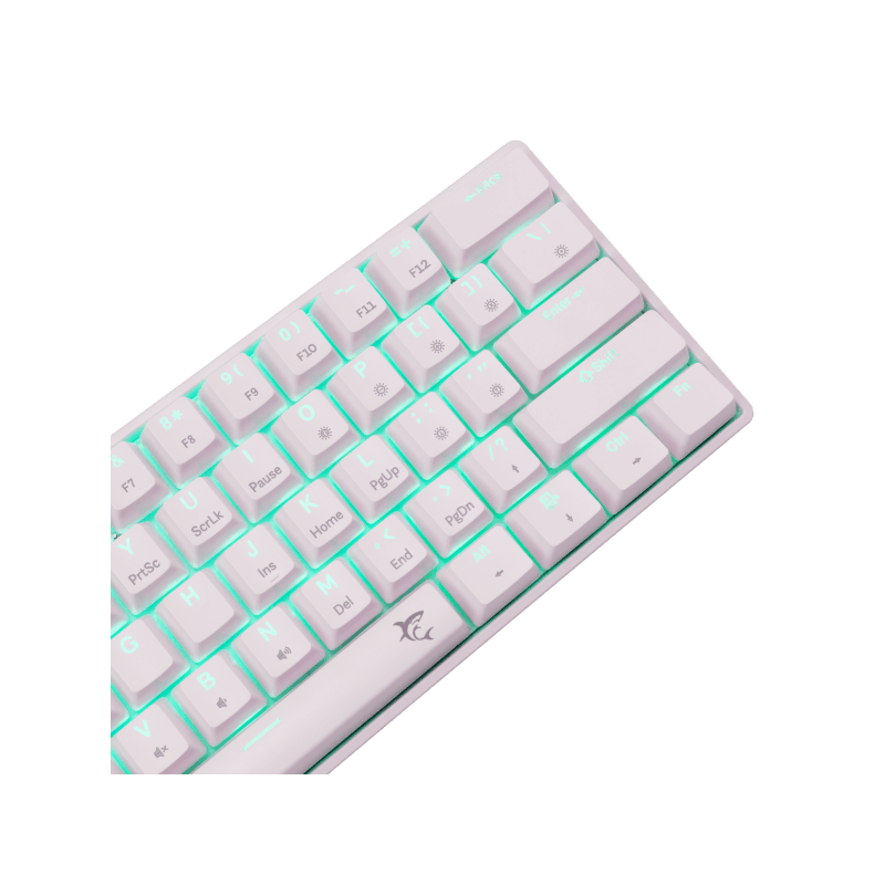 White Shark TASTATURA GK-004211 SHINOBI-2 Bijela - Mehanicka / US - RED SW. - Image 4