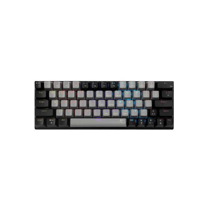 White Shark Tastatura GK-002711V2 WAKIZASHI-2 / Sivo-Crna US-RED - Image 2