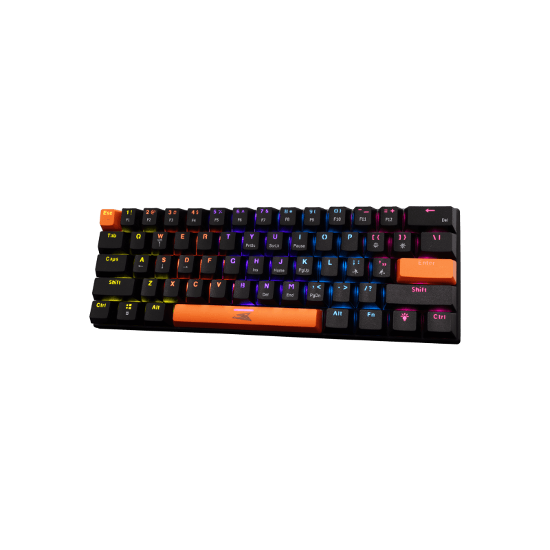 Baracuda TASTATURA BGK-03121 DOLPHIN Crna - Mehanicka / US BLUE SW. - Image 2