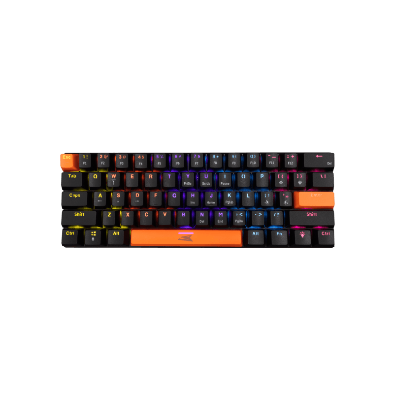 Baracuda TASTATURA BGK-03111 DOLPHIN Crna - Mehanicka US-RED SW.