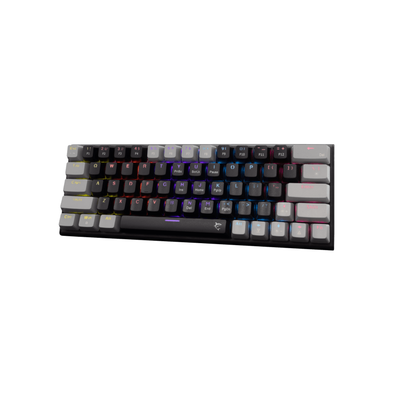 White Shark TASTATURA GK-002111V2 WAKIZASHI-2 / CRNO-SIVA US-RED SW. - Image 2