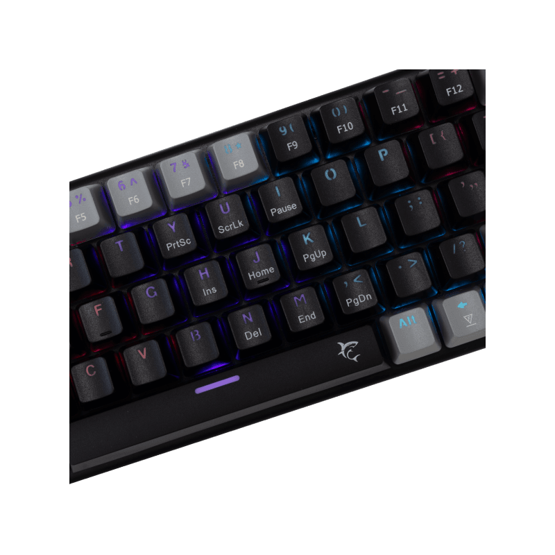 White Shark TASTATURA GK-002111V2 WAKIZASHI-2 / CRNO-SIVA US-RED SW. - Image 3