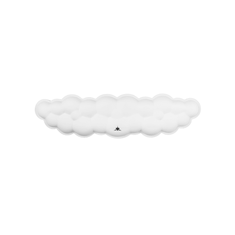 White Shark PODLOGA ZA TASTATURU KP-012 CUMULUS BIJELA