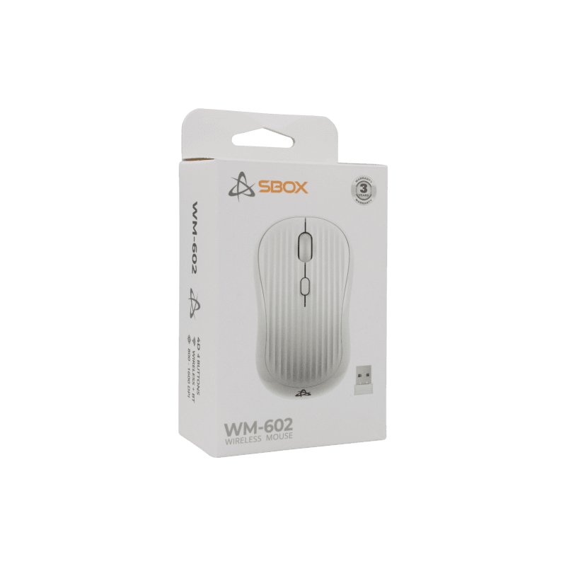 SBOX MIŠ WM-602 Bijeli Bežični - Image 11