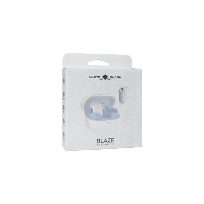White Shark EARBUDS GEB-TWS-201 BLAZE Bijele - Image 7