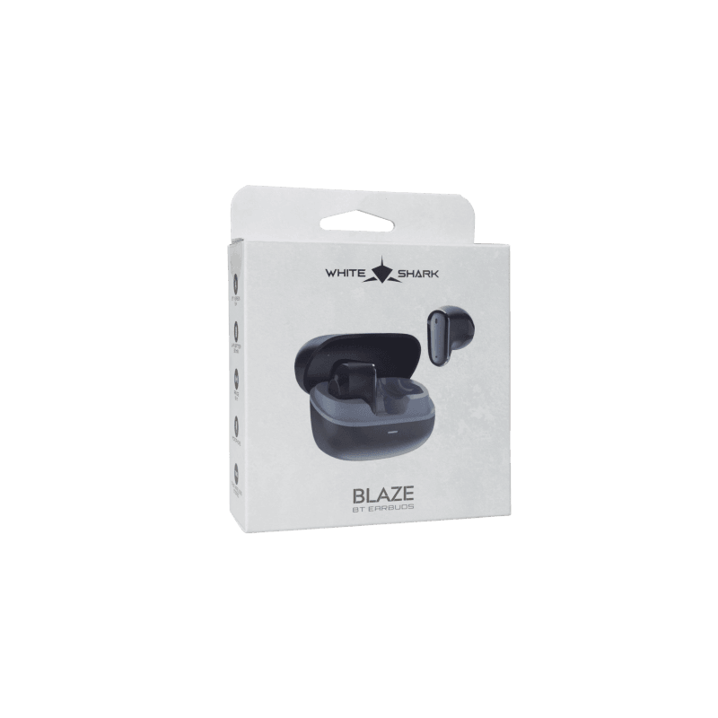 White Shark EARBUDS GEB-TWS-201 BLAZE Crne - Image 7