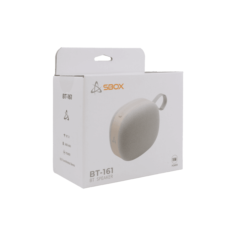 SBOX ZVUČNIK BLUETOOTH BT-161 Bijeli - Image 6
