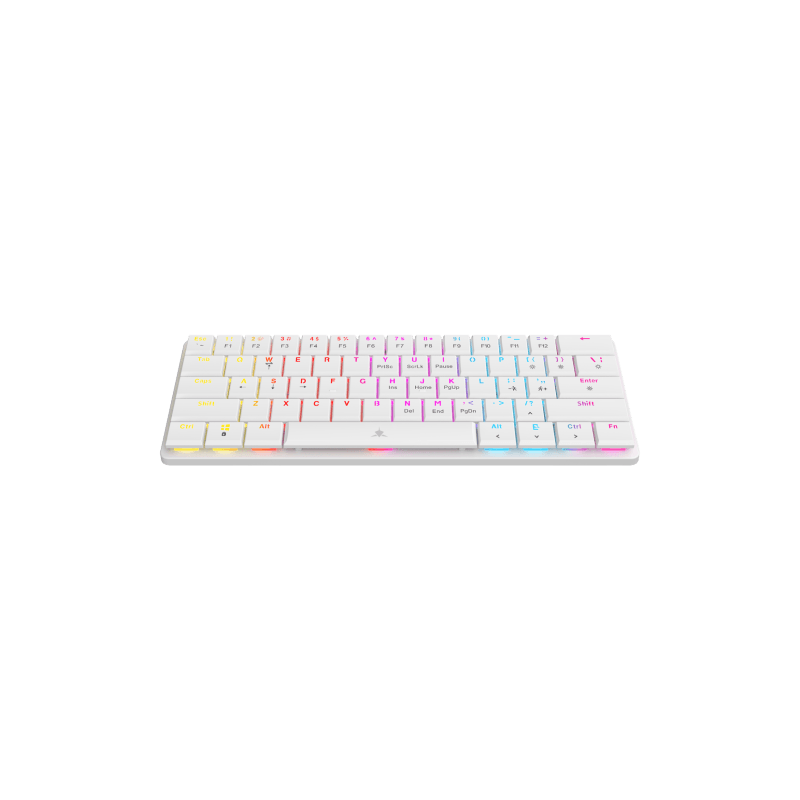 White Shark TASTATURA GK-006221 NAGAMAKI Bijela-Mehanicka/US-BLUE SW. - Image 3