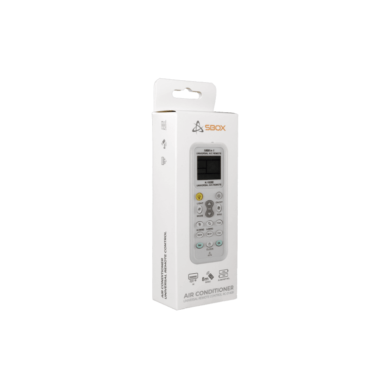 SBOX UNIVERZALNI DALJINSKI UPRAVLJAČ RC-01408 ZA KLIMA UREĐAJE - Image 2