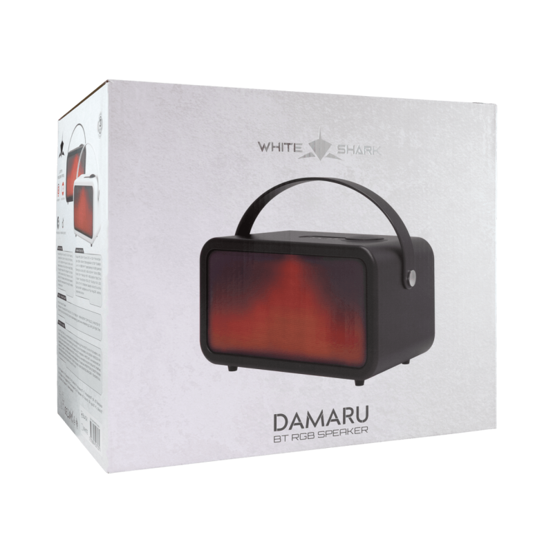 White Shark BLUETOOTH ZVUČNIK GBT-630 DAMARU Crni - Image 5