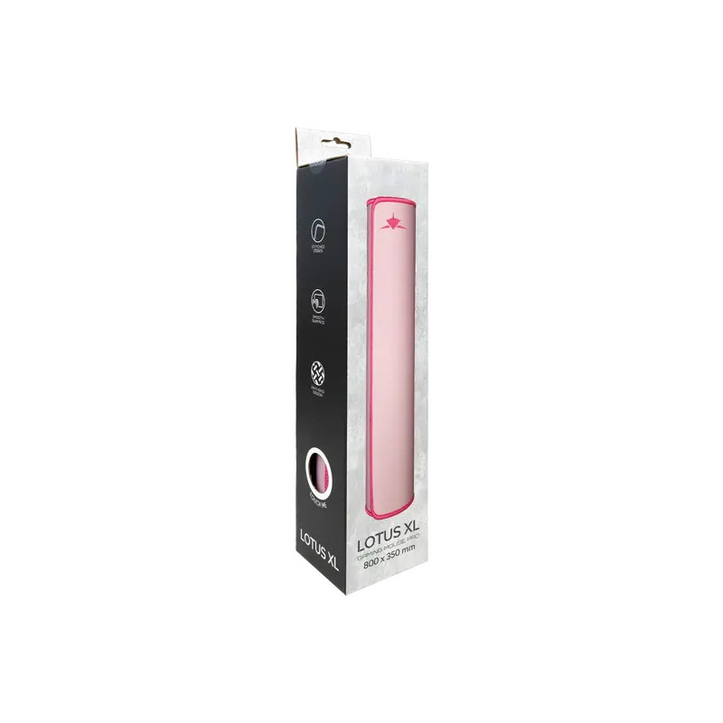 White Shark PODLOGA ZA MIŠ MP-2106 LOTUS Pink XL 80x35cm - Image 4