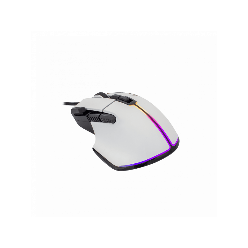 White Shark MIŠ GM-9006 MARROK Bijeli RGB / 12.000 dpi - Image 2