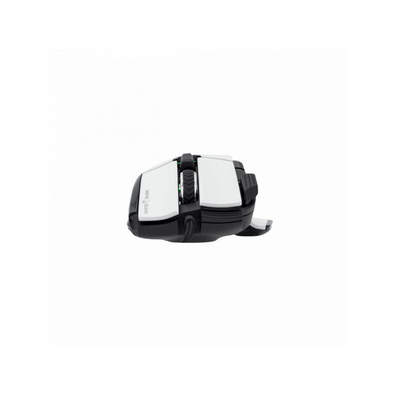 White Shark MIŠ GM-9006 MARROK Bijeli RGB / 12.000 dpi - Image 4