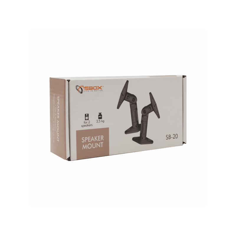 SBOX ZIDNI STALAK ZA 2 ZVUČNIKA SBOX SB-20 - Image 3