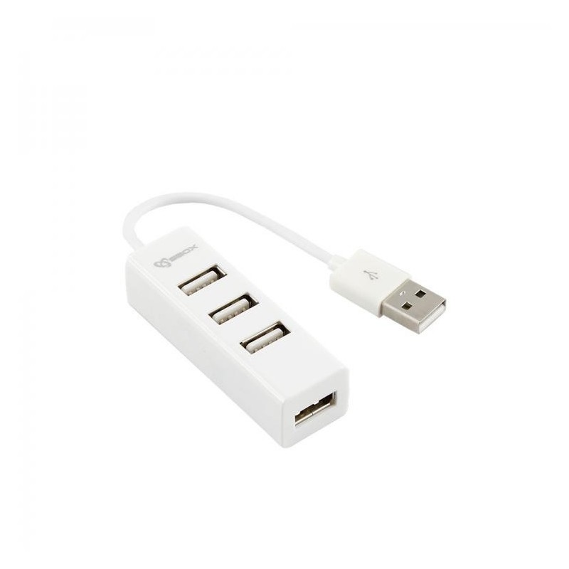 SBOX USB HUB H-204 - USB-2.0 4 Port Bijeli
