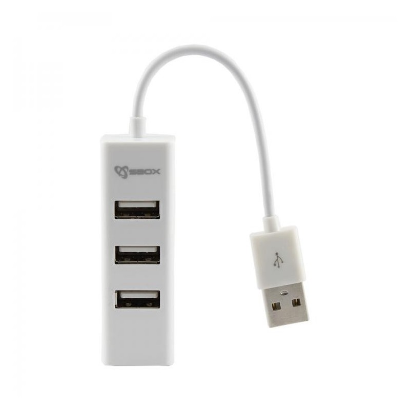 SBOX USB HUB H-204 - USB-2.0 4 Port Bijeli - Image 2