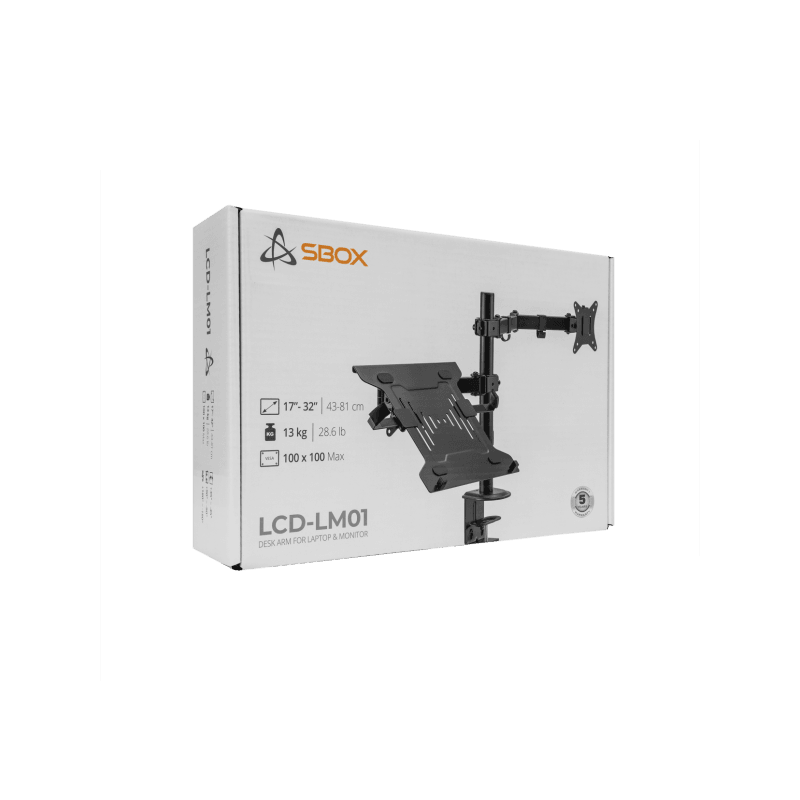 SBOX STONI STALAK LCD-LM01-2 (13-32"/9kg monitor - 4kg laptop) - Image 9