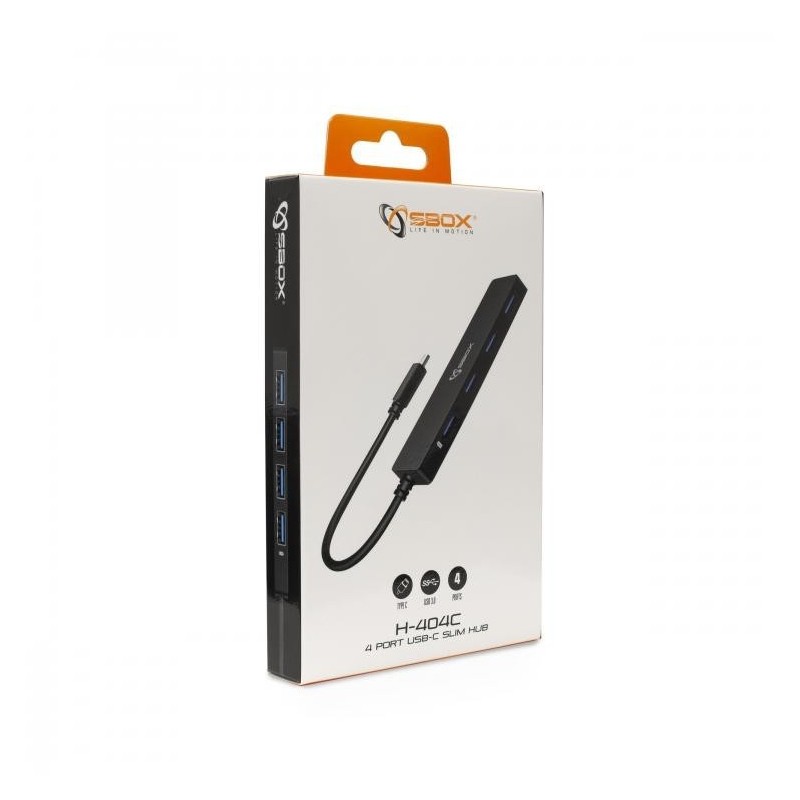 SBOX USB RAZDJELNIK H-404C/TYPE-C-USB 3.1 4 ULAZA - Image 2