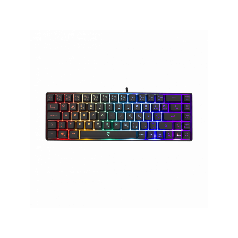 White Shark TASTATURA GK-2201 RONIN Crna / HR
