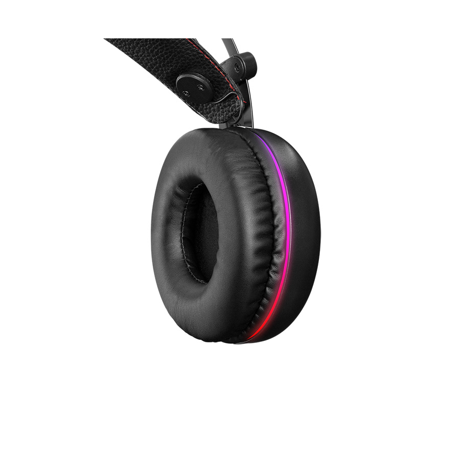 Slušalice sa mikrofonom gaming RAMPAGE STORMY black, 7.1 USB surround, 30505 - Image 5