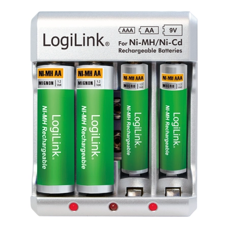 LogiLink Battery charger for Ni-MH/Ni-Cd AA/AAA/9V accumulators PA0168 - Image 3