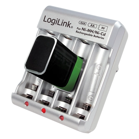 LogiLink Battery charger for Ni-MH/Ni-Cd AA/AAA/9V accumulators PA0168 - Image 4