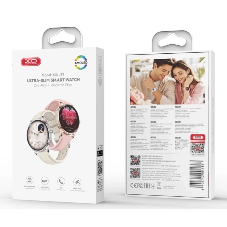 XO Smartwatch J17 Amoled Pink - Image 2