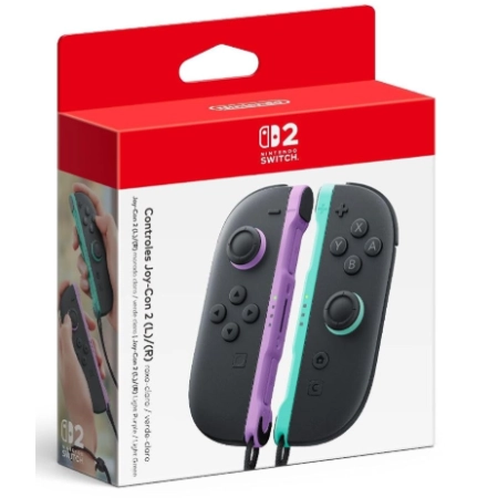 Nintendo Switch 2 Joy-Con Pair Light Purple + Light Green - Image 5