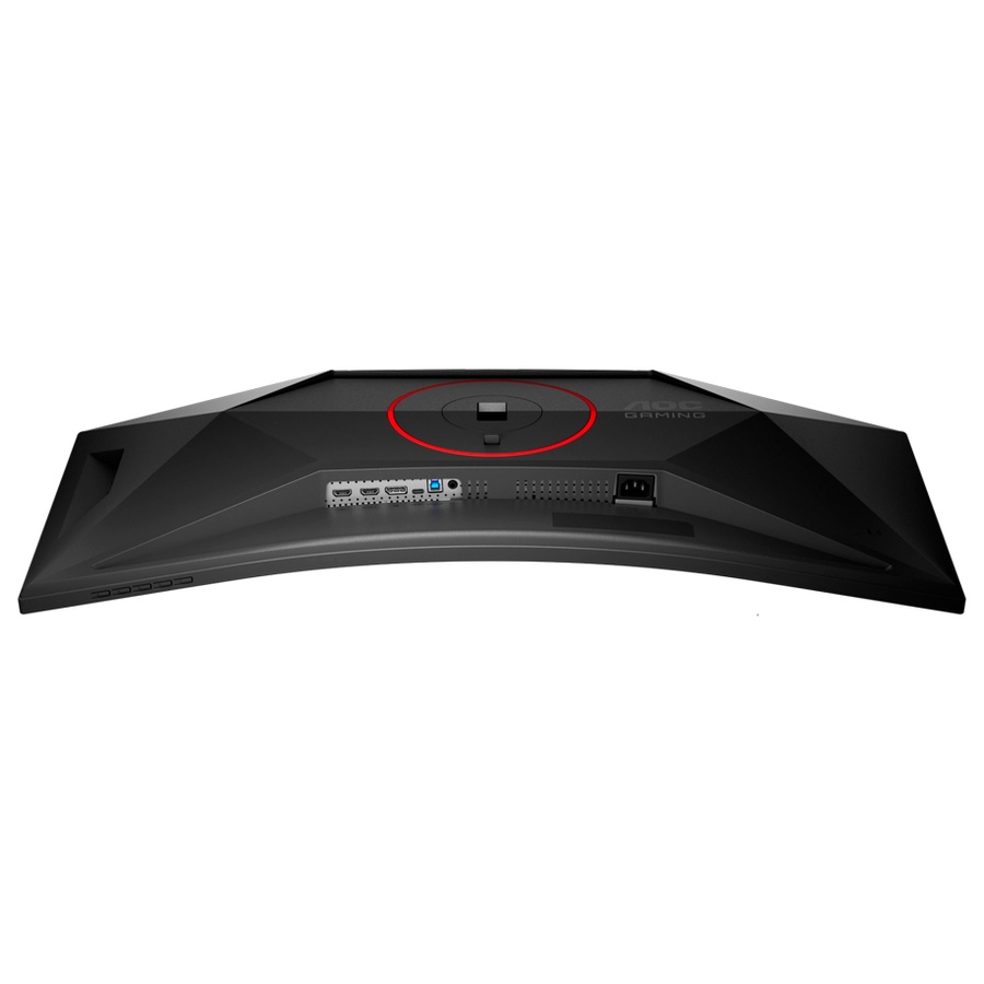 Monitor AOC Gaming CU34G4CA Curved 34", UWQHD (3440x1440), Fast VA, 1500R, 180Hz, 1ms (GtG), 450cd/m2, 3000:1, Adaptive Sync, HDR400, USB hub,