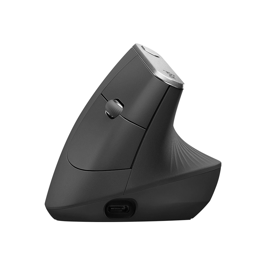 LOGITECH MX Vertical Wireless + Bluetooth Mouse - GRAPHITE, 910-005448 - Image 2